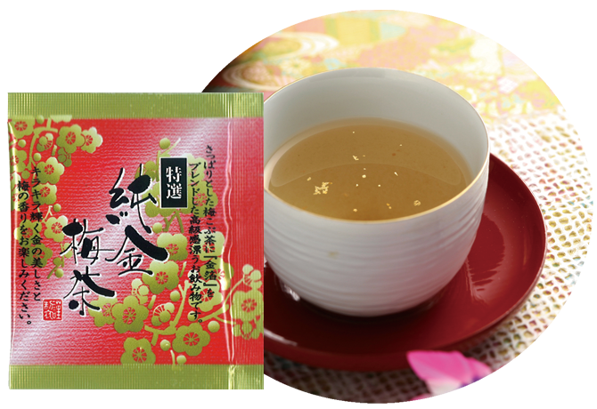 純金梅昆布茶【2g】